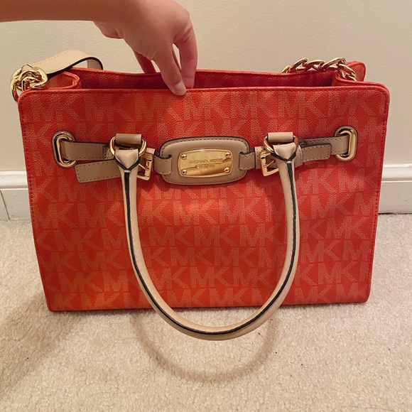 Michael Kors Hamilton monogram bag - Picture 1 of 5